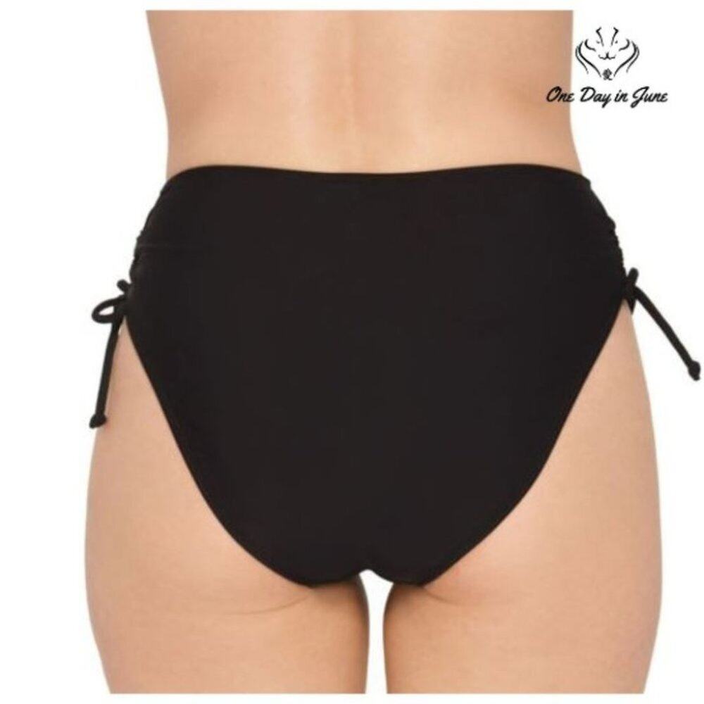 Arizona Jean Co. Juniors High Waist Bikini Bottom Size M - Picture 2 of 3